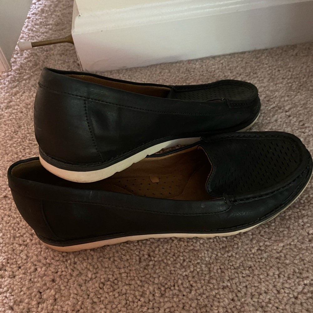 Black shoes- natural soul brand- size 9